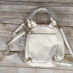 G.I.L.I. genuine leather ivory backpack handbag convertible NWOT Photo 1