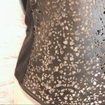 Bagatelle Black Leather Laser Cutout Tank Top XS Photo 7