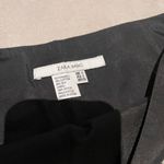 ZARA  women size small black and white floral basic 70% cotton 30% silk skirt Photo 11