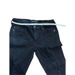 Liverpool The Slim Boyfriend Womens Black Distressed Jeans sz 12/31 Photo 5