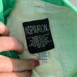 Vintage 90s Inspiration green high rise pleated mom shorts 26" WAIST Photo 1