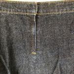 Ralph Lauren Like New!  Denim Skirt Patch Pockets & Slit 6 Photo 3
