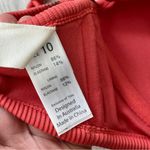 Milea Bikini Top padded wired ribbed womens Pink (size 10) swim beach colorful Photo 3