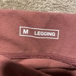 Sonoma  Leggings Womens Medium Orange High Rise Full Length Soft Ankle Stretch Photo 1