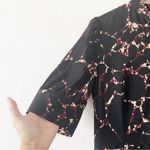 Ba&sh Megan Mini Shirt Dress in Black Multicolor Photo 4