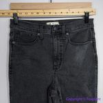 Madewell NEW Stovepipe Jeans in Banberry Wash: Raw-Hem Edition, 28 Photo 5