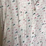 Jane and Delancey  heart print long sleeve button down size small H9 Photo 2