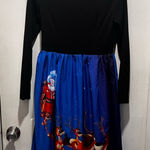 NWT Christmas dress! Size small. Cute holiday fun! Vintage vibes but modern chic Blue Photo 0
