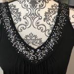 Willi Smith Black Size Small Sleeveless Top With Sequins Photo 3