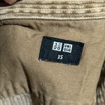 Uniqlo  tan corduroy button up shirt Photo 6