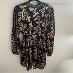 New! Dodo Bar Or Loren Black & Gold Mini Dress Size 4 Photo 7