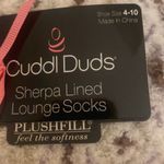 Cuddl Duds NWT  Sherpa Lined Lounge Socks Photo 2