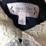 Nanette Lepore  Lace Collar Shift Dress Size 10 Photo 4