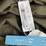 Cupshe  One Piece Ruffle Wrap Swimsuit Women’s Size XL Textured Green Summer Photo 7