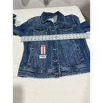 Universal Threads Woman’s Universal Thread Freedom Born Small Denim Jean Jacket Photo 4