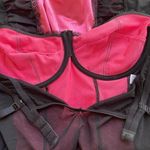 The Luxe Collection Pink and black lace nightgown Photo 10