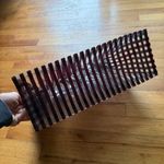 Henri Bendel  Clear Centennial Brown Stripes Tote Photo 4