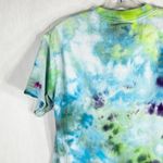 Eminem Small T Shirt Handmade Tie Dye Short Sleeve Green Blue Tee Rapper‎ 1507 Photo 5
