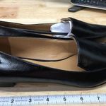 Nine West A Dream Women 7 Black Faux Leather Slip-On Pointed Toe Classic Loafers Photo 1