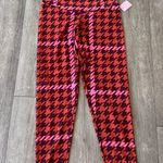 Aerie  offline real me Stylish Red and Pink Leggings Photo 5