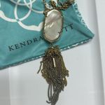 Kendra Scott Rayne mother of pearl tassel necklace Photo 3