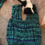 SO Blue & Green Christmas Pajamas Photo 4