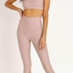 Beyond Yoga Alloy Ombre High Waisted Midi Legging in Pink/Silver Size S Photo 2