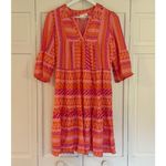 Japna Goa Beach  pink and orange coverup dress small Photo 2