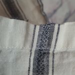 Artisan NY  100% LINEN STRIPED LAGENLOOK BEACHY RELAXED STRAIGHT LEG PANTS SMALL Photo 8