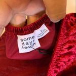 Somedays Lovin Some Days Lovin'  Velvet Halter Bodysuit Photo 6