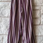 Moon River Wide Leg Striped Pants Photo 4