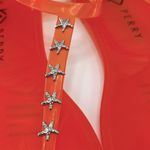 Katy Perry The Geli Star Fish Stud Orange Thong Jelly Sandals Size 8 Photo 3