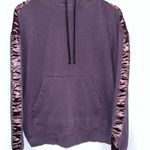 Urban Outfitters Women’s Plum Purple Heavyweight Hoodie Medium Hooded Sweatshirt Photo 11
