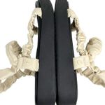 Circus NY Harlene Cream Black Comfort Platform Scrunch Sandals 8 Photo 9