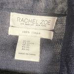 Rachel Zoe 100% Linen Open Front Cardigan XS Minimalist Classic Photo 2