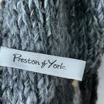 Preston & York Gray Wool Scarf 48” Photo 5