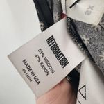 Reformation  Ditzy Micro Floral Black‎ Wide Leg Sleeveless Jumpsuit Size XS Photo 7