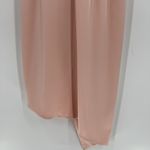 Theia Bria Cape Wrap Cocktail‎ Dress Light Pink High Low Asymmetrical Zip Size 8 Photo 8