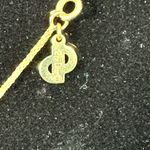 CHRISTIAN DIOR VINTAGE GOLDPLATED RHINESTONE PENDANT and NECKLACE Gold Photo 1