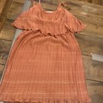 Gilli tiered top‎ micro pleat dress with micro pleats size M Size M Photo 0