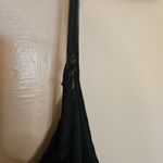 Victoria's Secret  XS/S Extra Small Crushed Velvet Lingerie Slip Black Straps VS Photo 2