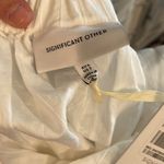 NWT Significant Other white Lantana striped mini dress Size 2 Photo 5