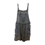 ee:some  Denim Overall Romper Size S Blue Chambray Shortalls Photo 2