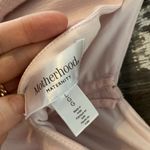 Motherhood Maternity Maternity blush pink crochet detail maxi dress Photo 7