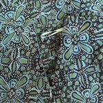 East 5th  Blue Floral Y2K Patterned Knee Length Skirt Photo 7