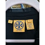 Tory Burch  Merino Wool & Silk Gauge Cardigan Black Size XS Photo 3