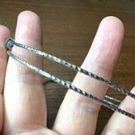 Womens Large Hoop Fashion Earrings Post Silver Photo 6