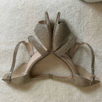 Maripé Maripe Heels Womens‎ 9 Gold Sloane Glitter Stiletto Wedding Formal Holiday Party Photo 7