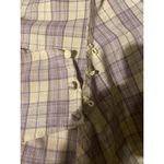 Missguided  plaid tie front blouse US 6 Photo 5