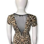 Kimchi Blue Urban Outfitters Mesh Bust Animal Print Skater Dress Size Small Photo 4